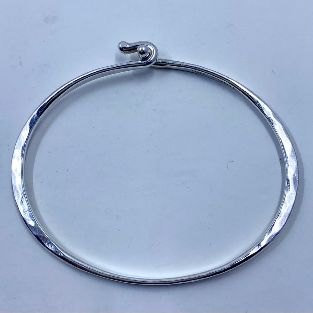 James Avery Hammered Hooked Bracelet